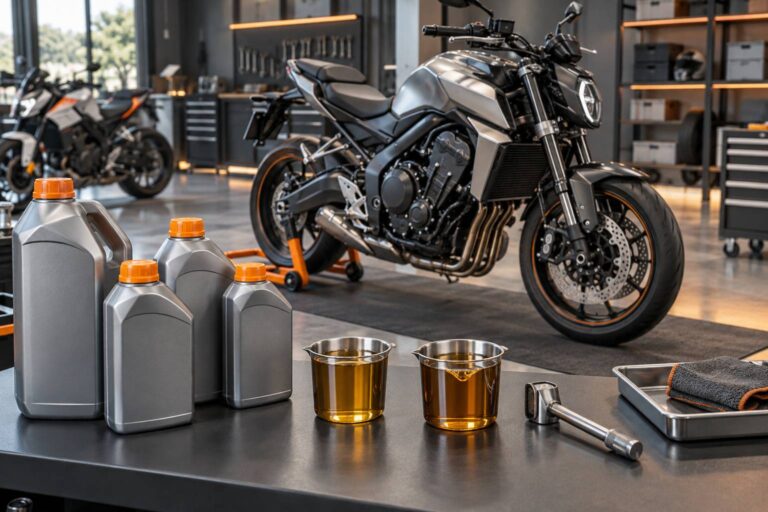 Viscosité d&rsquo;huile moto : pourquoi elle change selon le millésime